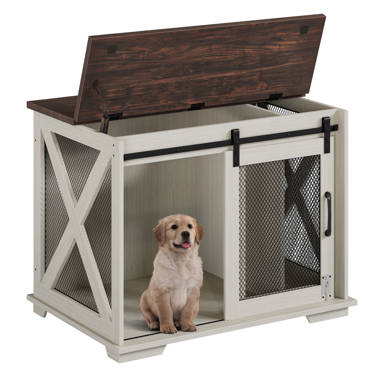 Tucker Murphy Pet Chloi Wood Portable Dog House Reviews Wayfair